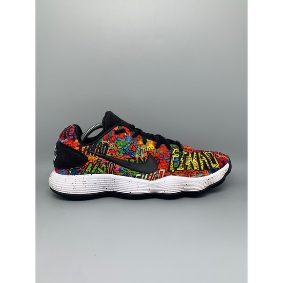 Nike‎ Hyperdunk 2017 Low Chicago Graffiti Shoes AH9055-001 Men\'s Sz 10.5 main image 8
